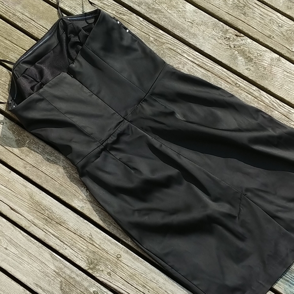 Roulette strapless little black dress - Picture 4 of 7